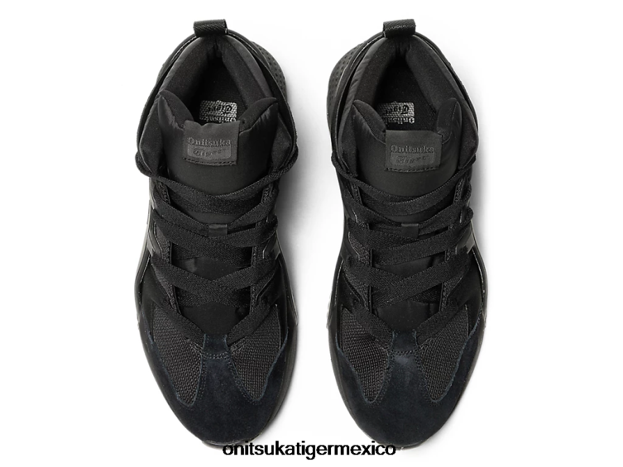 Onitsuka Tiger zapatos 4P8D6N203 negro unisexo zapatillas deportivas con logo grande infladas - Image 6