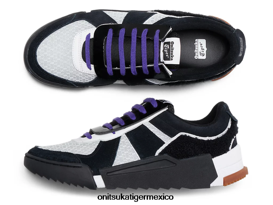 Onitsuka Tiger zapatos 4P8D6N205 negro/gris glaciar unisexo zapatillas d-trainer - Image 8