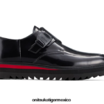 Onitsuka Tiger zapatos 4P8D6N218 negro/rojo clásico unisexo monjes