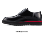 Onitsuka Tiger zapatos 4P8D6N218 negro/rojo clásico unisexo monjes - Image 4