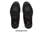 Onitsuka Tiger zapatos 4P8D6N218 negro/rojo clásico unisexo monjes - Image 7