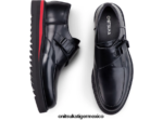 Onitsuka Tiger zapatos 4P8D6N218 negro/rojo clásico unisexo monjes - Image 9