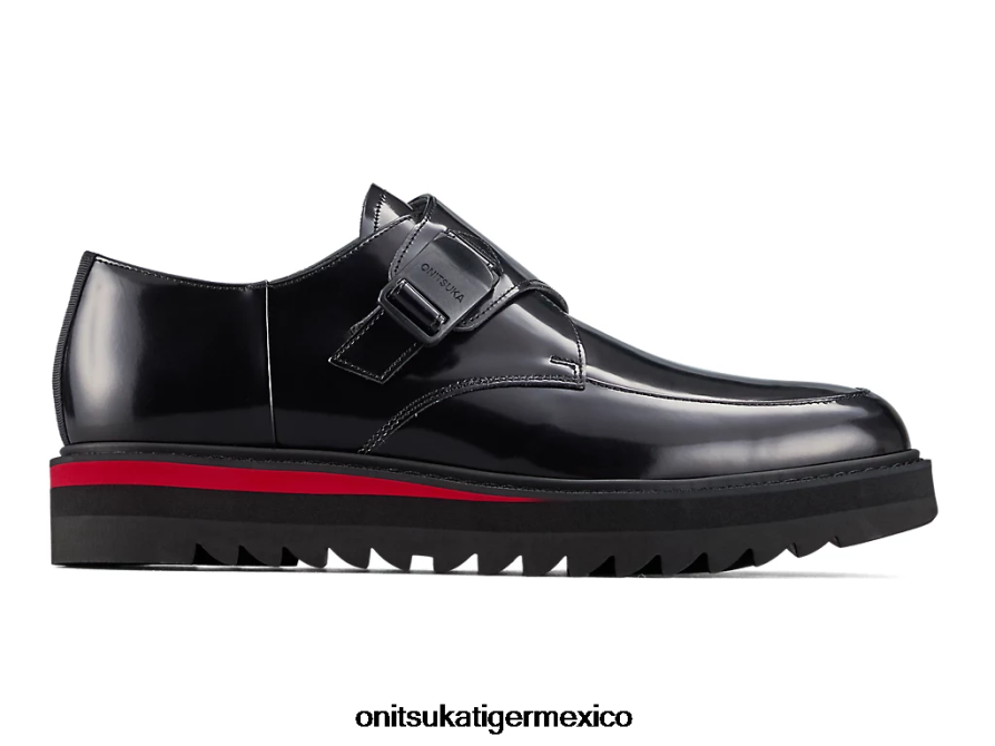 onitsuka_tiger_zapatos_4p8d6n218_negro_rojo_clasico_unisexo_monjes.png Onitsuka Tiger zapatos 4P8D6N218 negro/rojo clásico unisexo monjes - Image 1