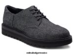 Onitsuka Tiger zapatos 4P8D6N219 negro unisexo derby - Image 2