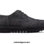 Onitsuka Tiger zapatos 4P8D6N219 negro unisexo derby