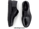 Onitsuka Tiger zapatos 4P8D6N221 negro unisexo derby - Image 4