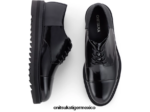 Onitsuka Tiger zapatos 4P8D6N221 negro unisexo derby - Image 5