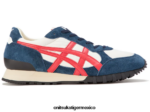 Onitsuka Tiger zapatos 4P8D6N222 blanco/rojo clásico unisexo colorado nm.