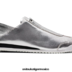 Onitsuka Tiger zapatos 4P8D6N230 plata pura unisexo méxico 66 sd paraty