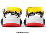 Onitsuka Tiger zapatos 4P8D6N232 blanco/amarillo vibrante unisexo correa dentífrica - Image 5