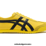 Onitsuka Tiger zapatos 4P8D6N23 tai chi amarillo/negro hombres México 66 de lujo