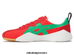 Onitsuka Tiger zapatos 4P8D6N241 rojo clásico/cilantro unisexo acromont - Image 4