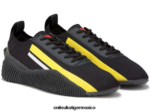 Onitsuka Tiger zapatos 4P8D6N246 negro/amarillo vibrante unisexo tejido acromount - Image 2