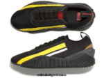 Onitsuka Tiger zapatos 4P8D6N246 negro/amarillo vibrante unisexo tejido acromount - Image 8