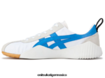 Onitsuka Tiger zapatos 4P8D6N248 blanco/azul directorio unisexo acromont - Image 4