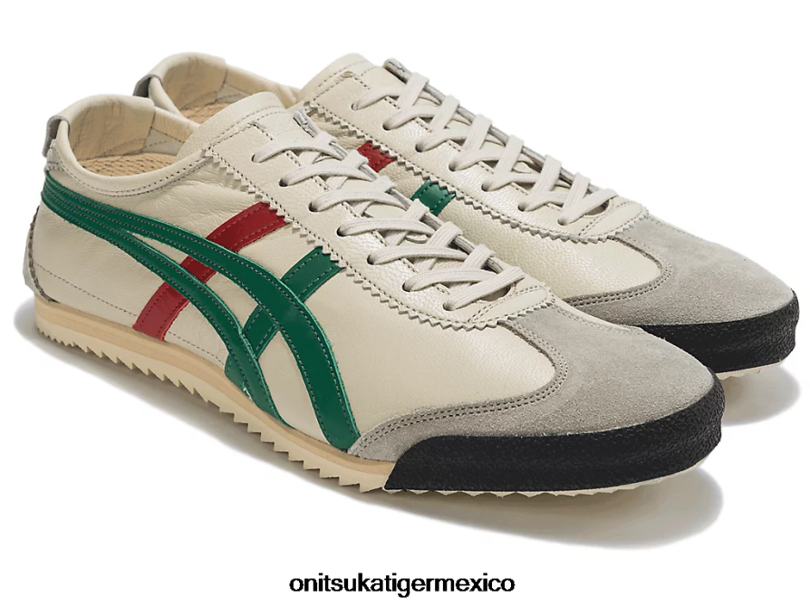 Onitsuka Tiger zapatos 4P8D6N24 crema/verde hombres México 66 de lujo - Image 2