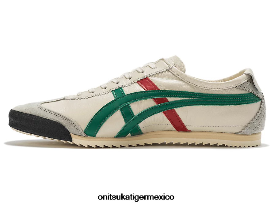 Onitsuka Tiger zapatos 4P8D6N24 crema/verde hombres México 66 de lujo - Image 4