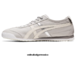 Onitsuka Tiger zapatos 4P8D6N250 gris ostra/crema unisexo méxico 66 sd - Image 4