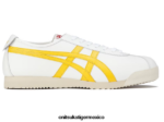 Onitsuka Tiger zapatos 4P8D6N255 blanco amarillo unisexo calentarse nm