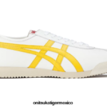 Onitsuka Tiger zapatos 4P8D6N255 blanco amarillo unisexo calentarse nm