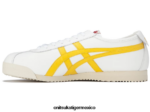 Onitsuka Tiger zapatos 4P8D6N255 blanco amarillo unisexo calentarse nm - Image 4