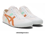 Onitsuka Tiger zapatos 4P8D6N25 blanco/naranja óxido unisexo méxico 66 paraty - Image 2