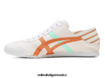 Onitsuka Tiger zapatos 4P8D6N25 blanco/naranja óxido unisexo méxico 66 paraty - Image 4