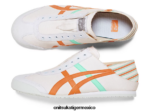 Onitsuka Tiger zapatos 4P8D6N25 blanco/naranja óxido unisexo méxico 66 paraty - Image 8