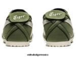 Onitsuka Tiger zapatos 4P8D6N260 verde manto/crema unisexo México 66 - Image 4