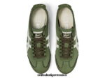 Onitsuka Tiger zapatos 4P8D6N260 verde manto/crema unisexo México 66 - Image 5