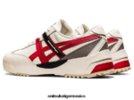 Onitsuka Tiger zapatos 4P8D6N265 crema/rojo clásico unisexo delegación ex - Image 3