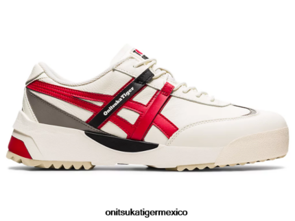 Onitsuka Tiger zapatos 4P8D6N265 crema/rojo clásico unisexo delegación ex