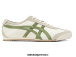 Onitsuka Tiger zapatos 4P8D6N26 abedul/verde unisexo méxico 66 vin