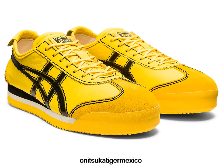 Onitsuka Tiger zapatos 4P8D6N270 tai chi amarillo/negro unisexo méxico 66 sd pf - Image 2