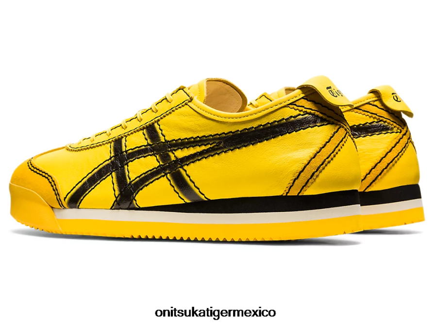 Onitsuka Tiger zapatos 4P8D6N270 tai chi amarillo/negro unisexo méxico 66 sd pf - Image 3