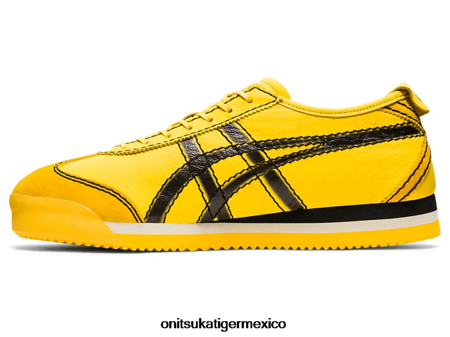 Onitsuka Tiger zapatos 4P8D6N270 tai chi amarillo/negro unisexo méxico 66 sd pf - Image 4
