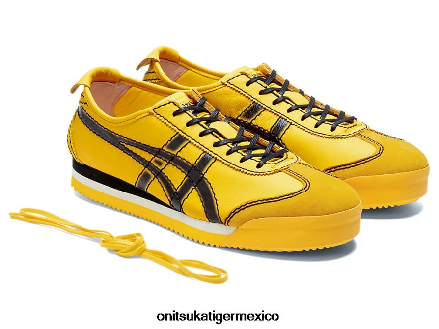 Onitsuka Tiger zapatos 4P8D6N270 tai chi amarillo/negro unisexo méxico 66 sd pf - Image 10