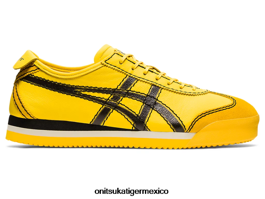 Onitsuka Tiger zapatos 4P8D6N270 tai chi amarillo/negro unisexo méxico 66 sd pf - Image 1