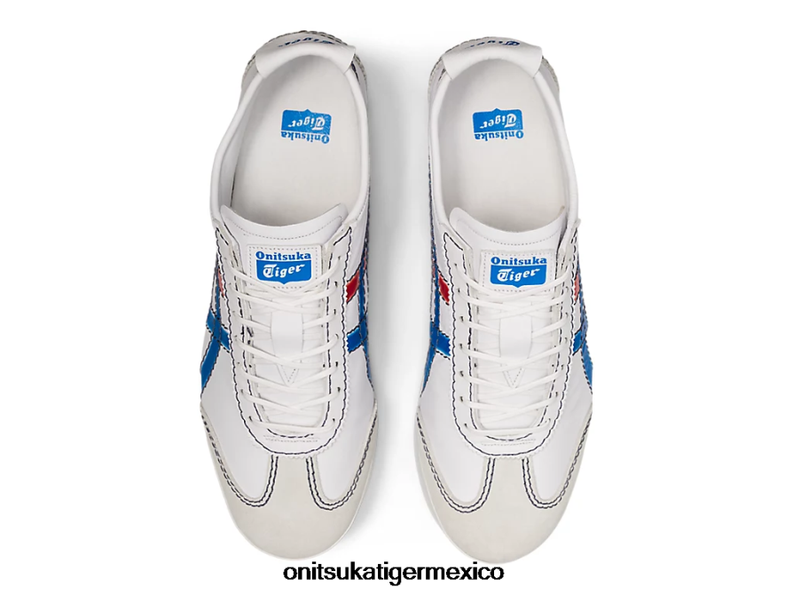 Onitsuka Tiger zapatos 4P8D6N274 blanco/azul directorio unisexo méxico 66 sd pf - Image 6