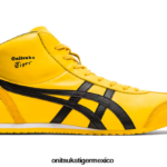 Onitsuka Tiger zapatos 4P8D6N276 tai chi amarillo/negro unisexo México medio corredor