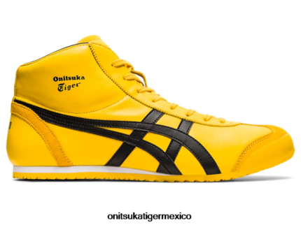 Onitsuka Tiger zapatos 4P8D6N276 tai chi amarillo/negro unisexo México medio corredor