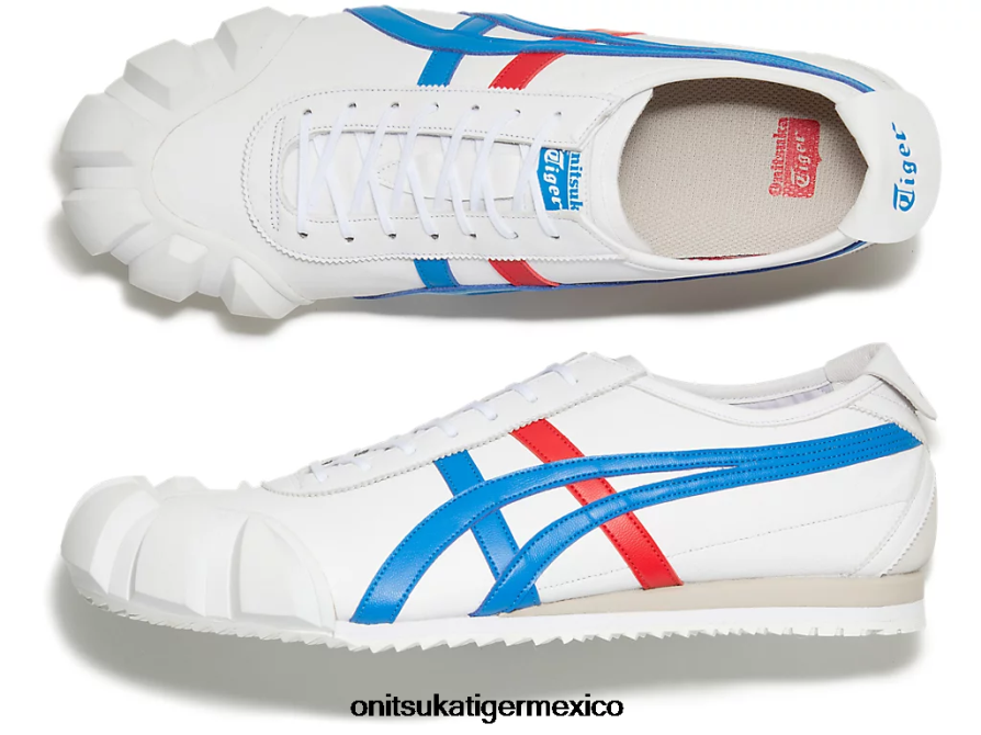 Onitsuka Tiger zapatos 4P8D6N278 blanco/azul directorio unisexo dentigre mx - Image 8