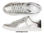 Onitsuka Tiger zapatos 4P8D6N340 plata pura unisexo césped 3.0 - Image 4