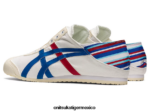 Onitsuka Tiger zapatos 4P8D6N341 blanco/azul clásico unisexo méxico 66 paraty - Image 8