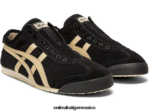 Onitsuka Tiger zapatos 4P8D6N348 crepé negro/madera unisexo México 66 sin cordones - Image 2