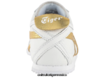 Onitsuka Tiger zapatos 4P8D6N352 Oro blanco unisexo México 66 - Image 3