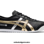 Onitsuka Tiger zapatos 4P8D6N357 oro negro unisexo México 66