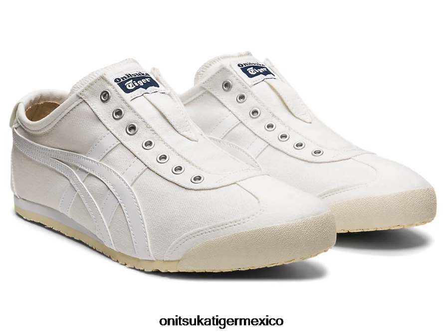 Onitsuka Tiger zapatos 4P8D6N359 blanco unisexo México 66 sin cordones - Image 2