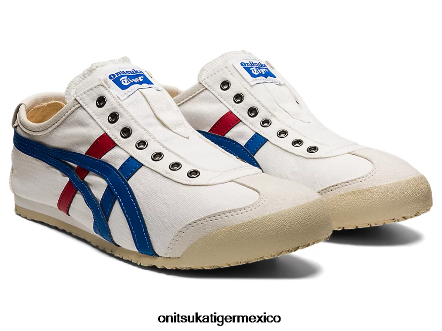 Onitsuka Tiger zapatos 4P8D6N361 blanco/tricolor unisexo México 66 sin cordones - Image 2