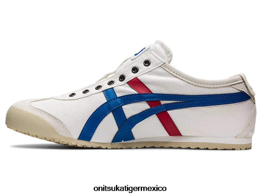 Onitsuka Tiger zapatos 4P8D6N361 blanco/tricolor unisexo México 66 sin cordones - Image 4